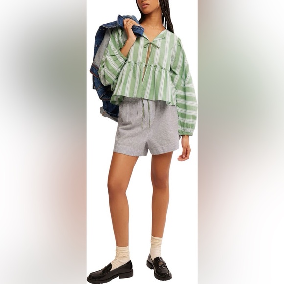 Free People Brunch Babe Blouse - Picture 6 of 10